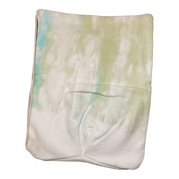 Boys Lie “Icee” Tie-Dye Drawstring Backpack NWT Streetwear Logo Bag in Green Blu - Picture 3 of 6